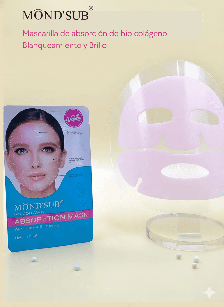 Mascarilla de absorción de bio colágeno MONDSUB