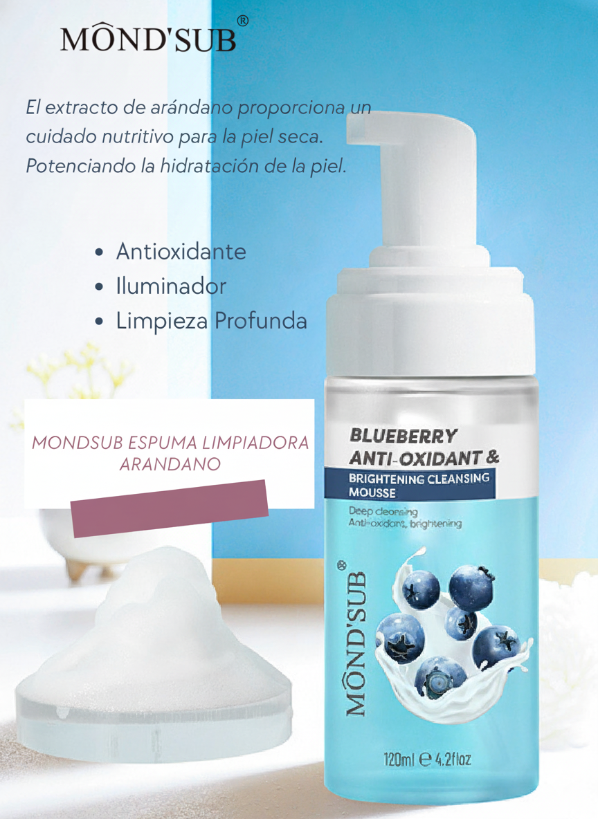 MONDSUB ESPUMA LIMPIADORA ARANDANO