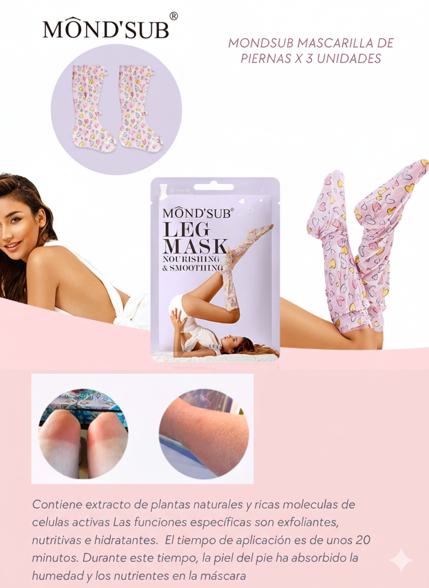 MONDSUB MASCARILLA DE PIERNAS