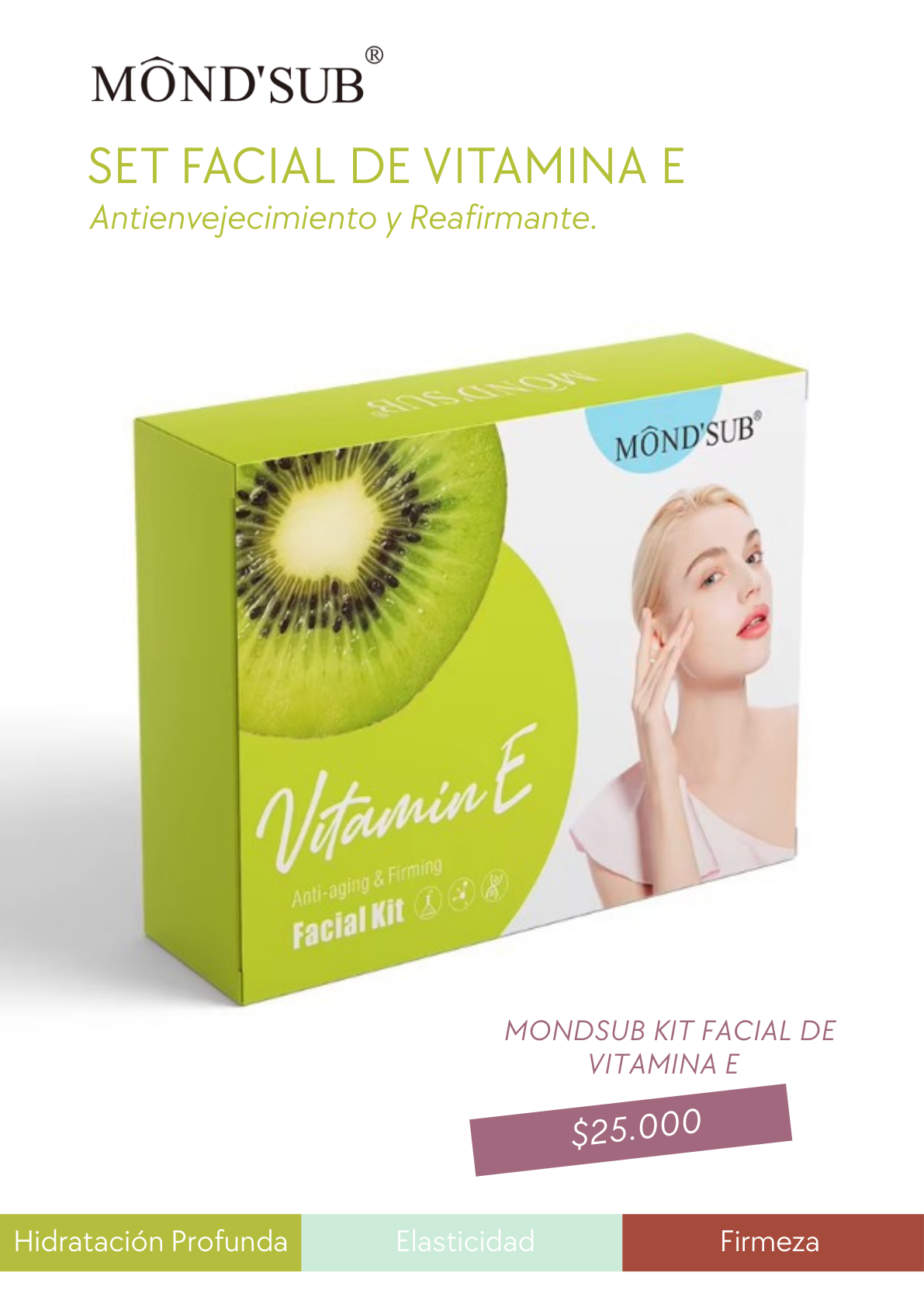 SET FACIAL DE VITAMINA E