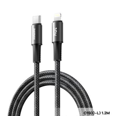 C - Cable de Datos de Aluminio con Carga Rápida