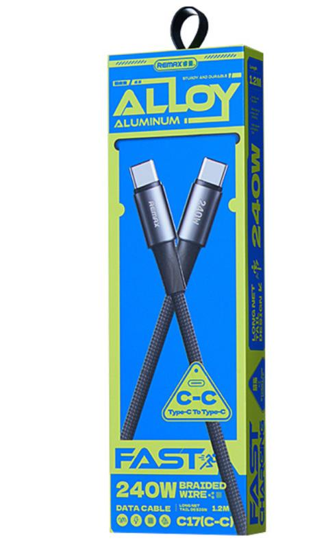 C-17 Cable de Datos de Aluminio con Carga Rápida de 240W imagen 2