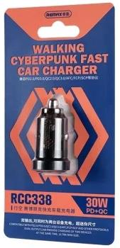 RCC-338 Cargador Rápido para Automóvil con Tecnología PD+QC imagen 2