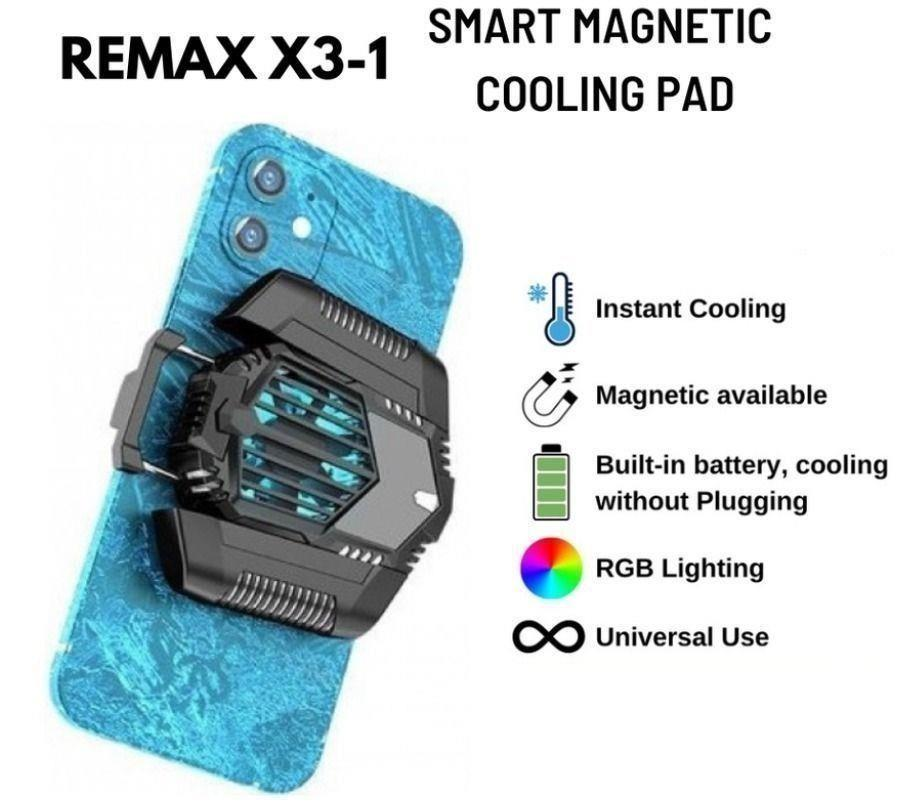 X3 Soporte Magnético Inteligente con Refrigeración para Dispositivos Apple y Android