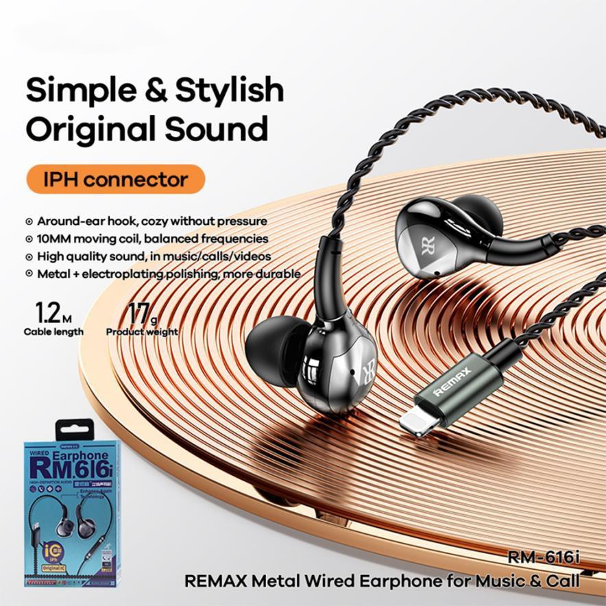 RM-616I Auriculares con Chip Original para iPhone, Llamadas y Música HD imagen 2
