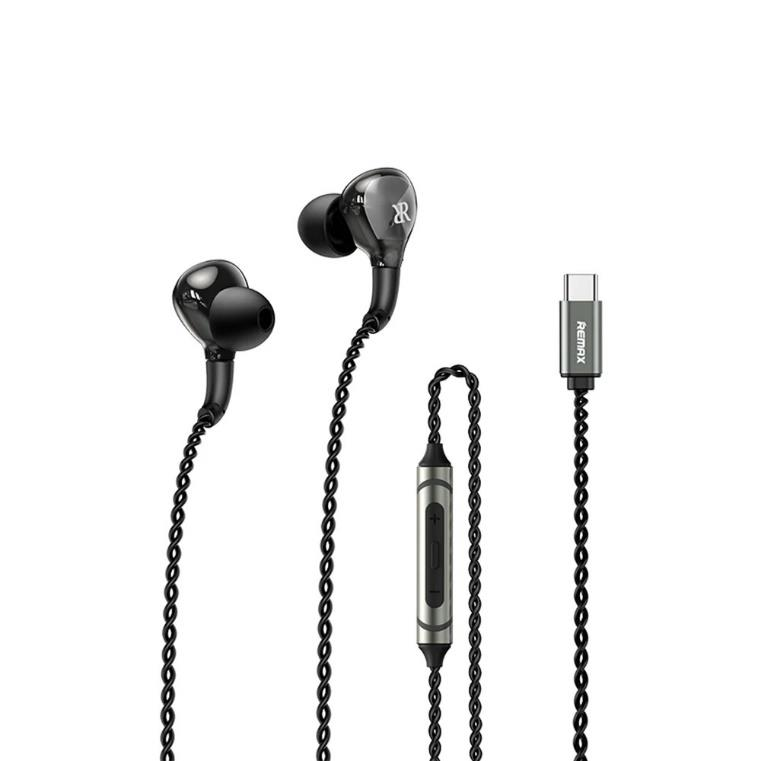 RM-616A Auriculares Manos Libres Tipo C con Control de Música y Llamadas