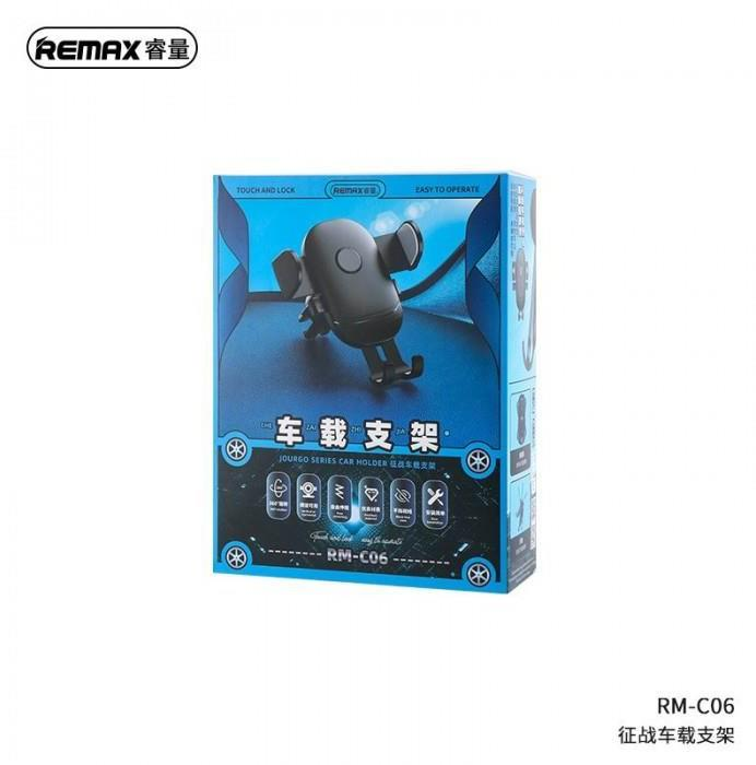 RM-C06 Soporte para Automóvil 360 Grados con Clip de Seguridad para Móviles imagen 3