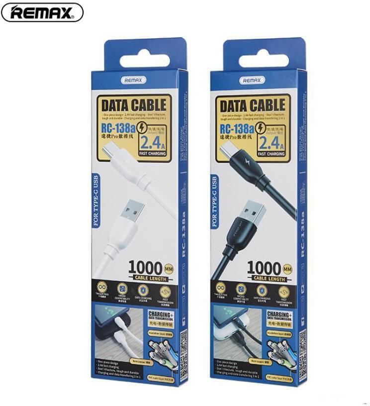 RC-138M Cable USB Carga Rápida 2.4Amp Compatible Apple/Android/iPhone/Tipo C imagen 2