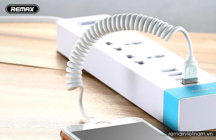 RC-117M-I-A Cable de datos USB con carga rápida para Apple, Micro y Type C imagen 2